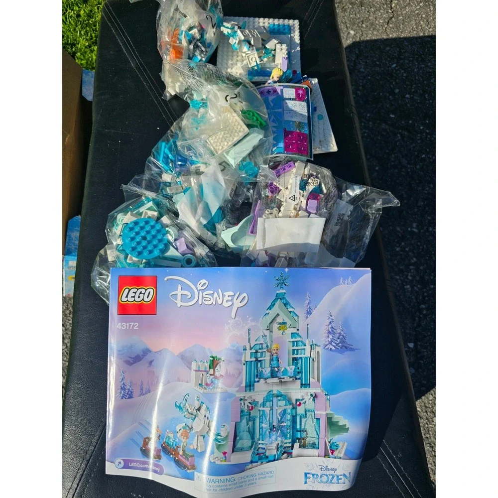 LEGO Disney Frozen Elsa's Magical Ice Palace 43172 Building Toy 701 Pieces
